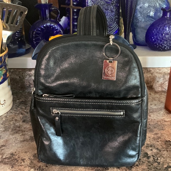 Giani Bernini Leather Backpack 